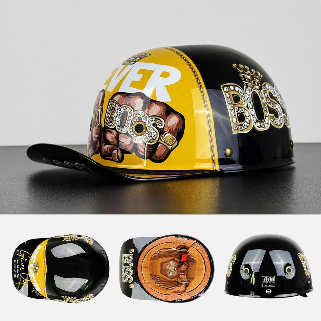 Casque de baseball PulseCap pour cyclisme, élégant et sûr, homologué DOT et ECE