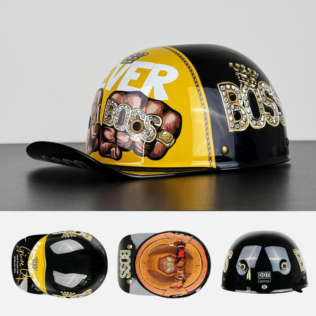 Casque de baseball PulseCap pour cyclisme, élégant et sûr, homologué DOT et ECE