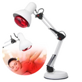 Infrarot-Heizlampe mit Ständer für Rotlichttherapie