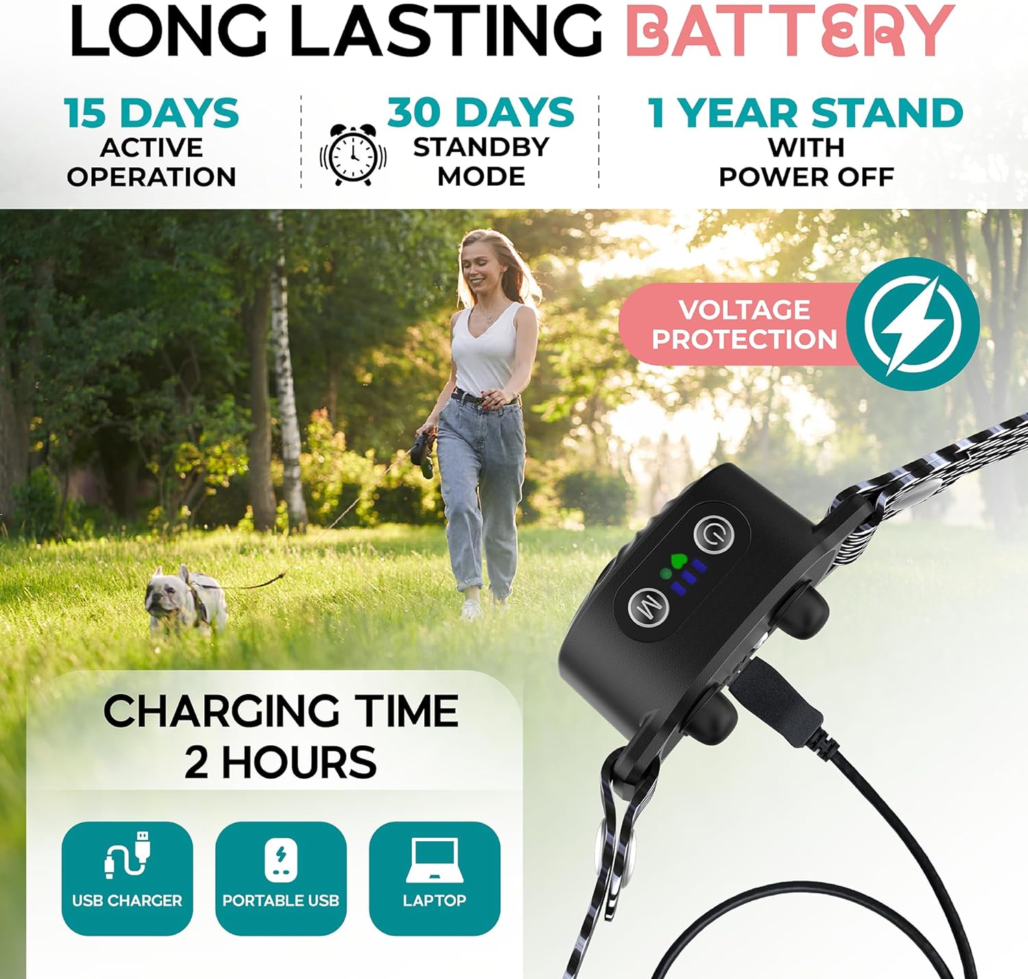 SereneGuard Anti Bark Collar For Small Dogs Official
