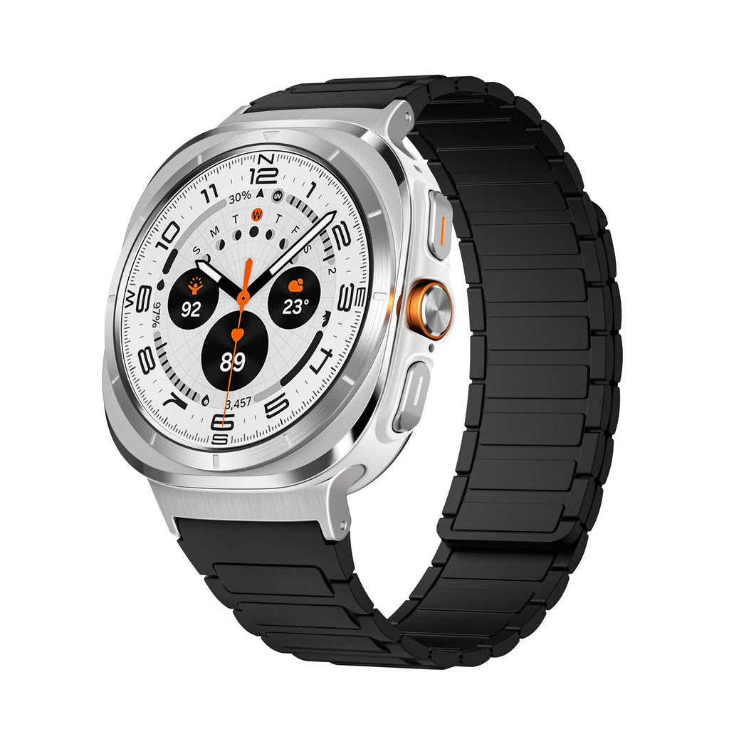 Sports silikon magnetisk rem for Samsung Watch 7 Ultra