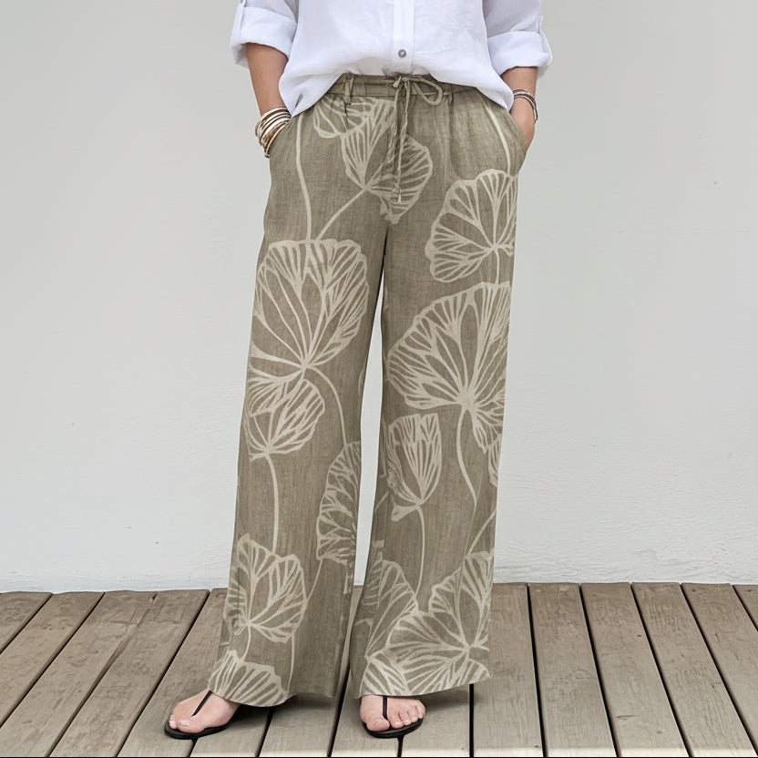 Pantalon décontracté longueur cheville