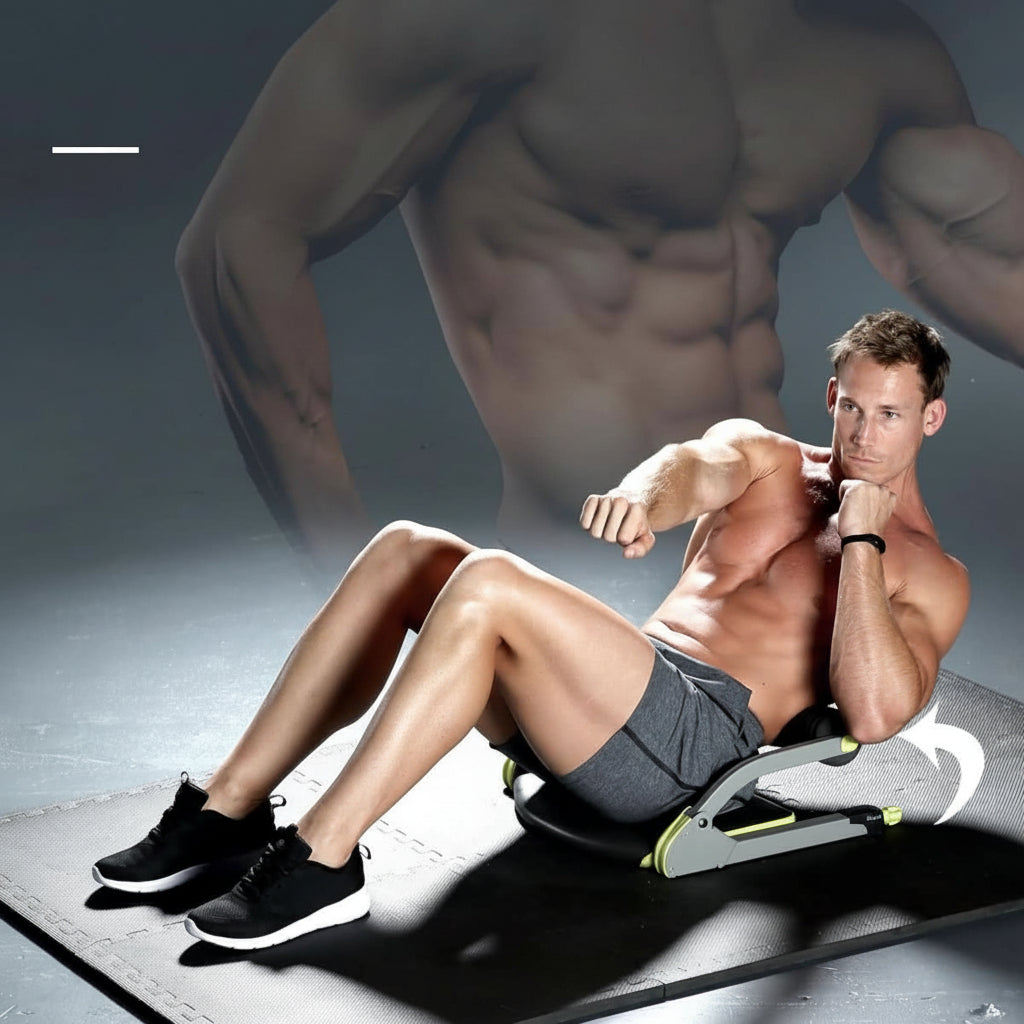 FlexCore Compact Abs Crunch Trainer For Strong Abs At Home