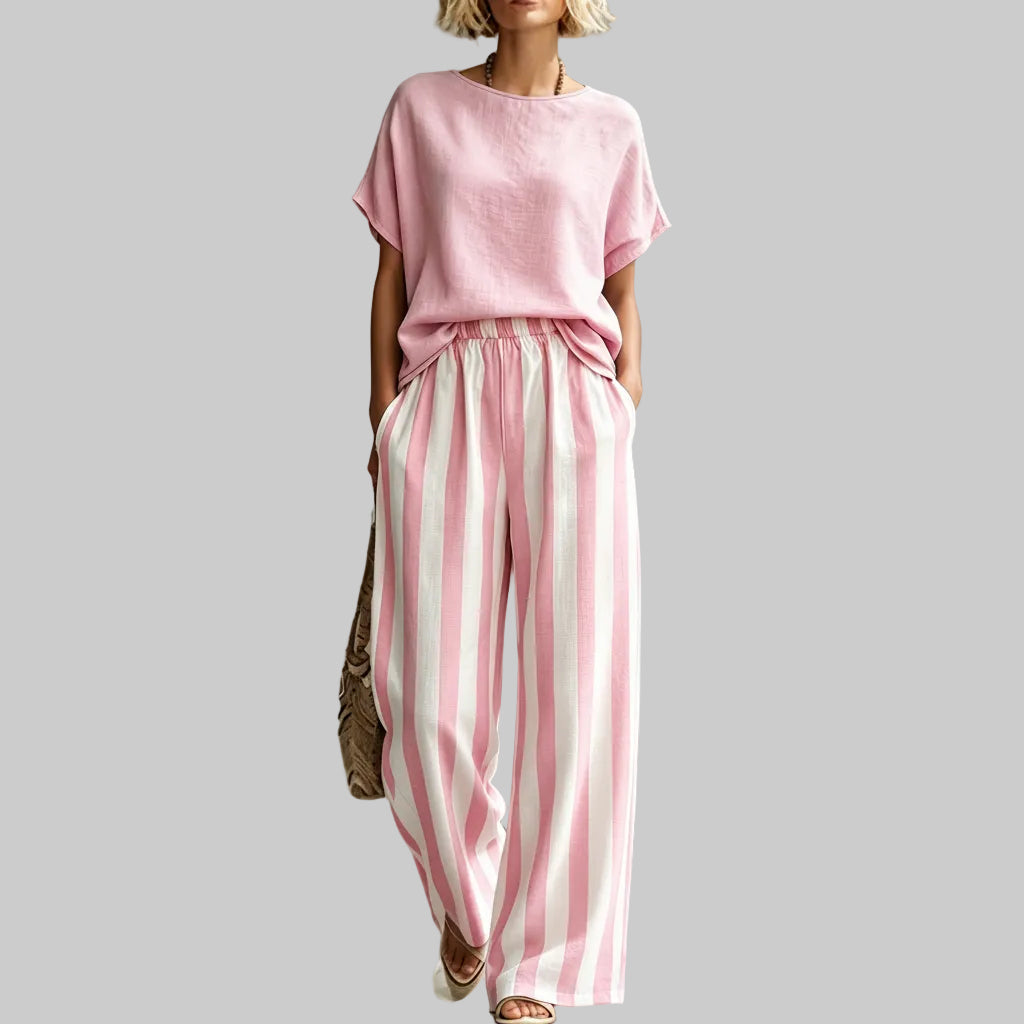 Look Casual Short Sleeve Set