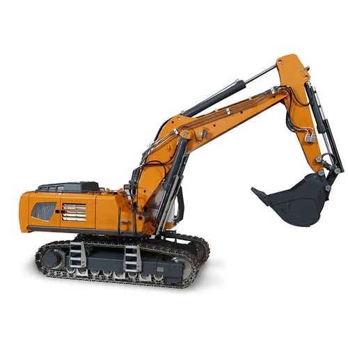 Hydraulisk fuldmetal gravemaskine 1:14 skala model G308H klar til brug