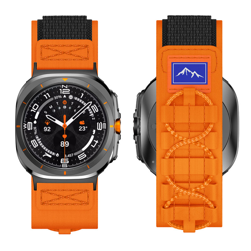 Sangle tactique en nylon extérieure pour Samsung Watch Ultra