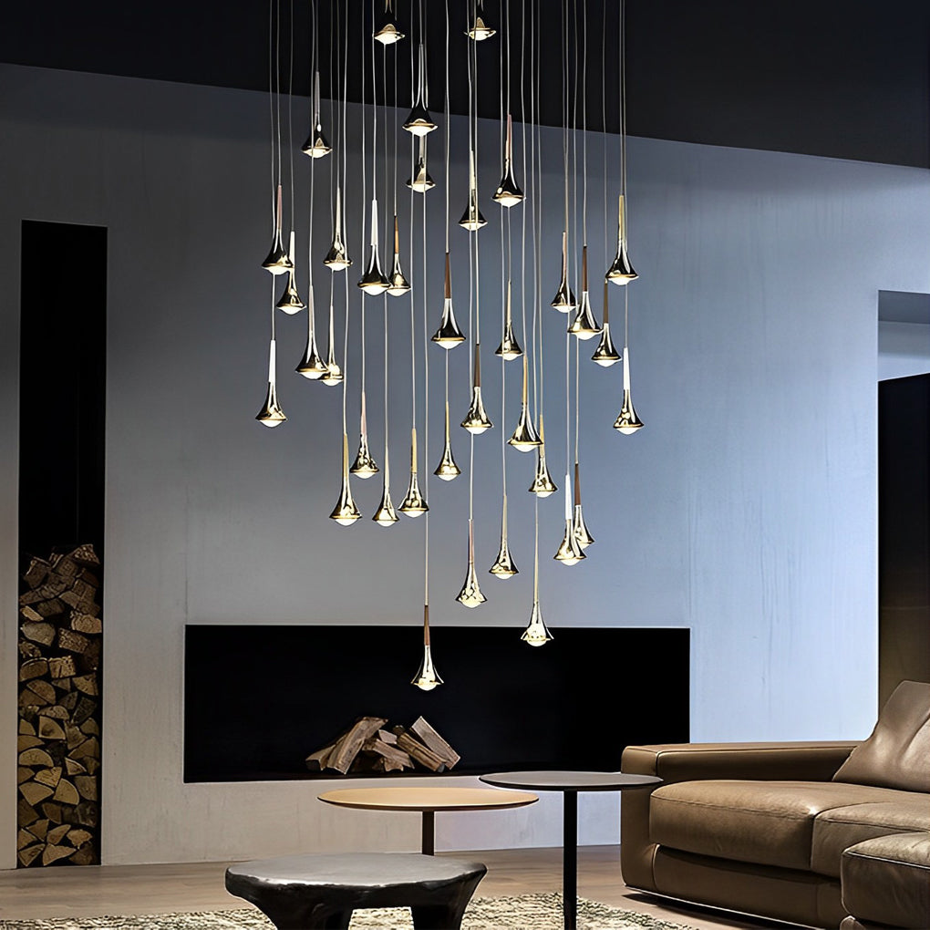Thalor Nordic Water Drop Pendant Lamp for Modern Homes