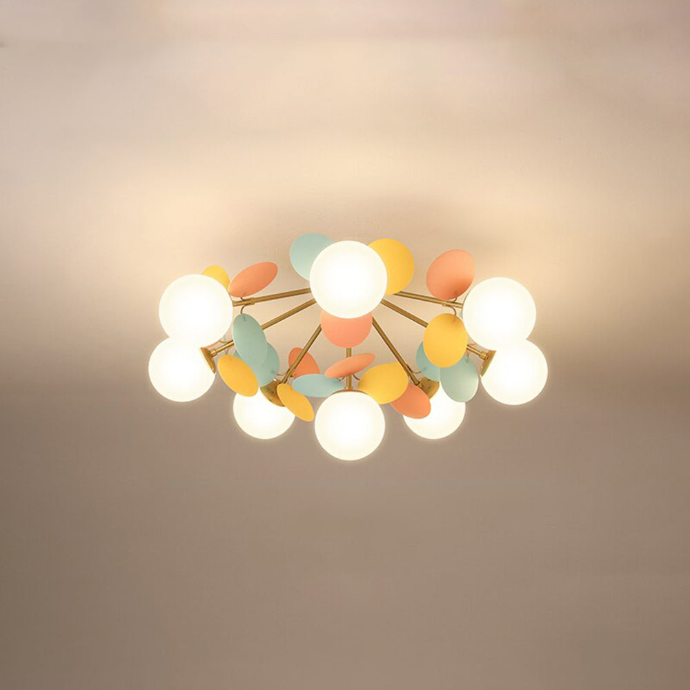ModernBrilliance - Lampe suspendue à DEL en verre acrylique