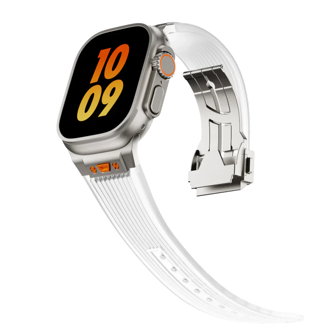 HB99 Transparent silikonarmband för Apple Watch