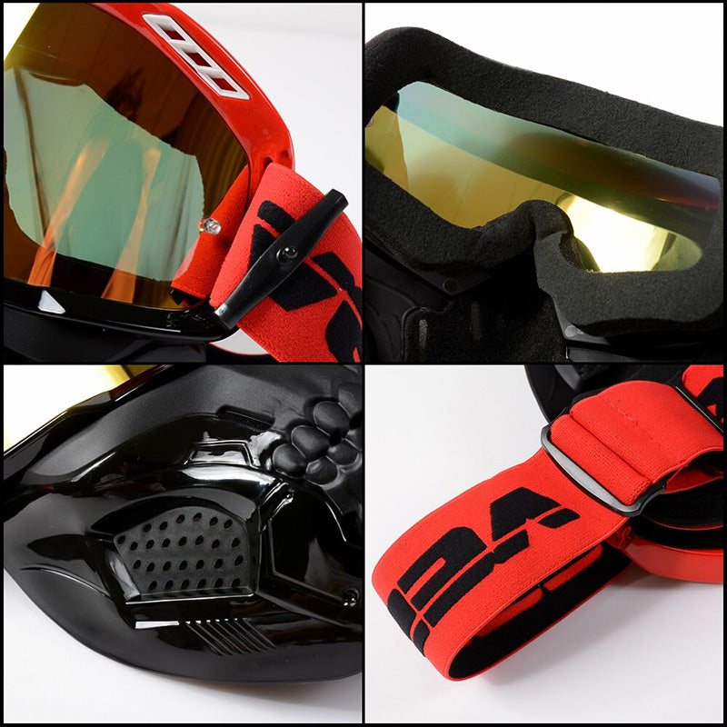 Nightfall Schedel Motorfiets Masker voor Rijders en Liefhebbers