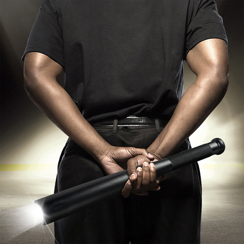 GlowBat Baseball Bat Shaped LED Flashlight With Three Lighting Modes Emergency Use