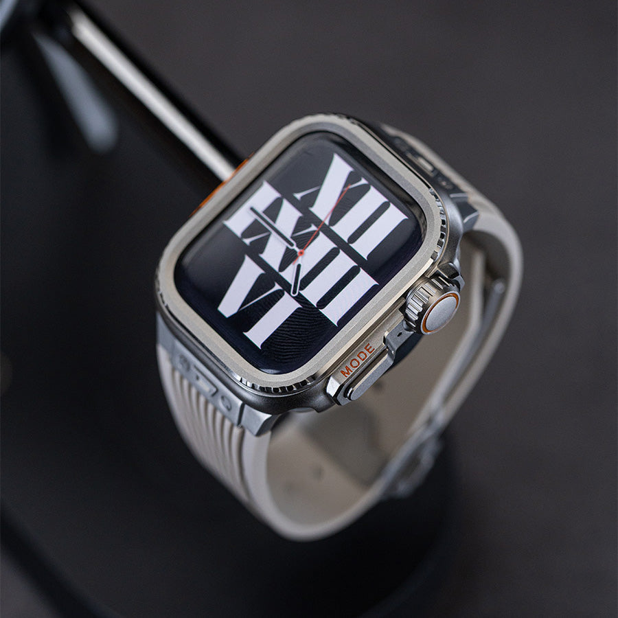 Robust titanlegeringskasse for Apple Watch