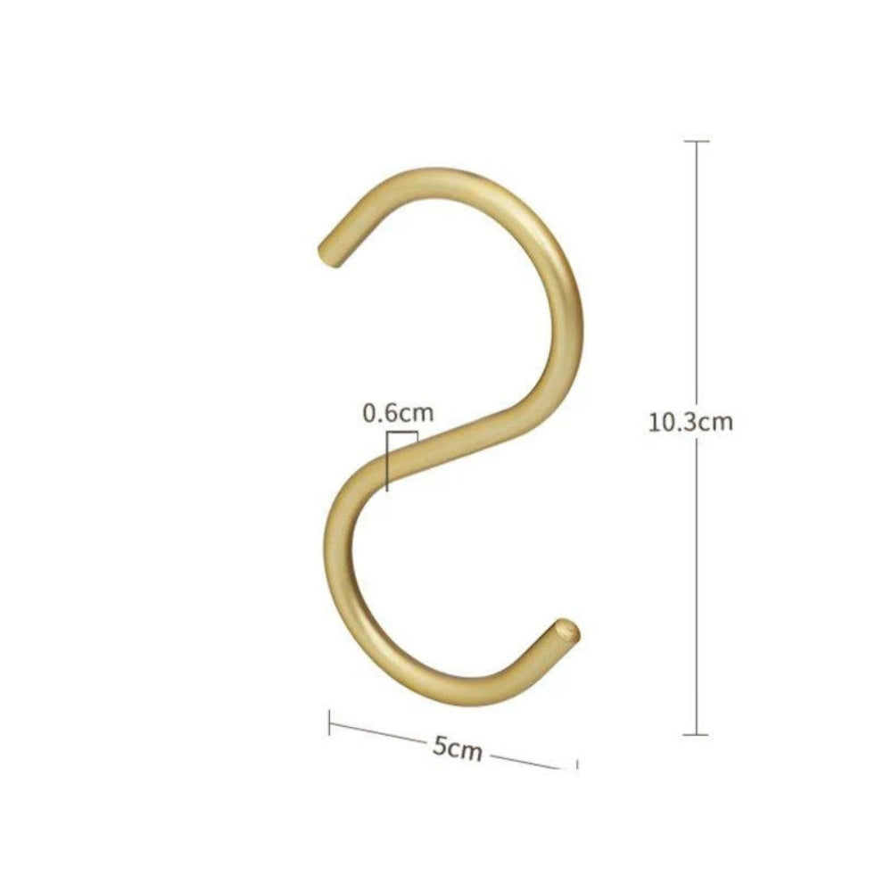 Ganci S resistenti per appendere vestiti | 3 pezzi