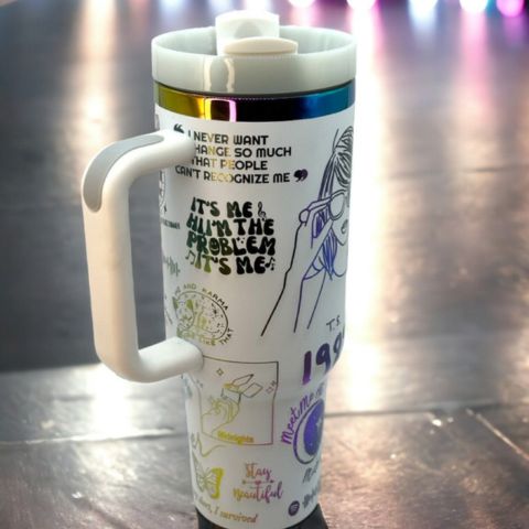 Vaso aislante de acero inoxidable edición limitada Taylor Swift