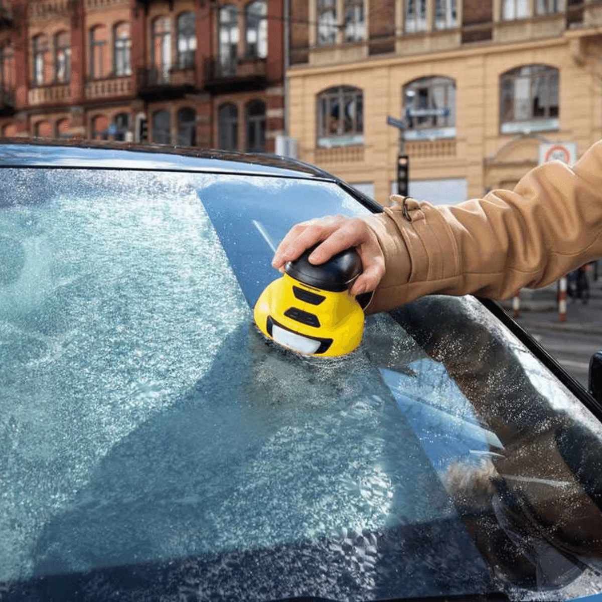 Electric Heated Ice Scraper for Windshields of Your Car