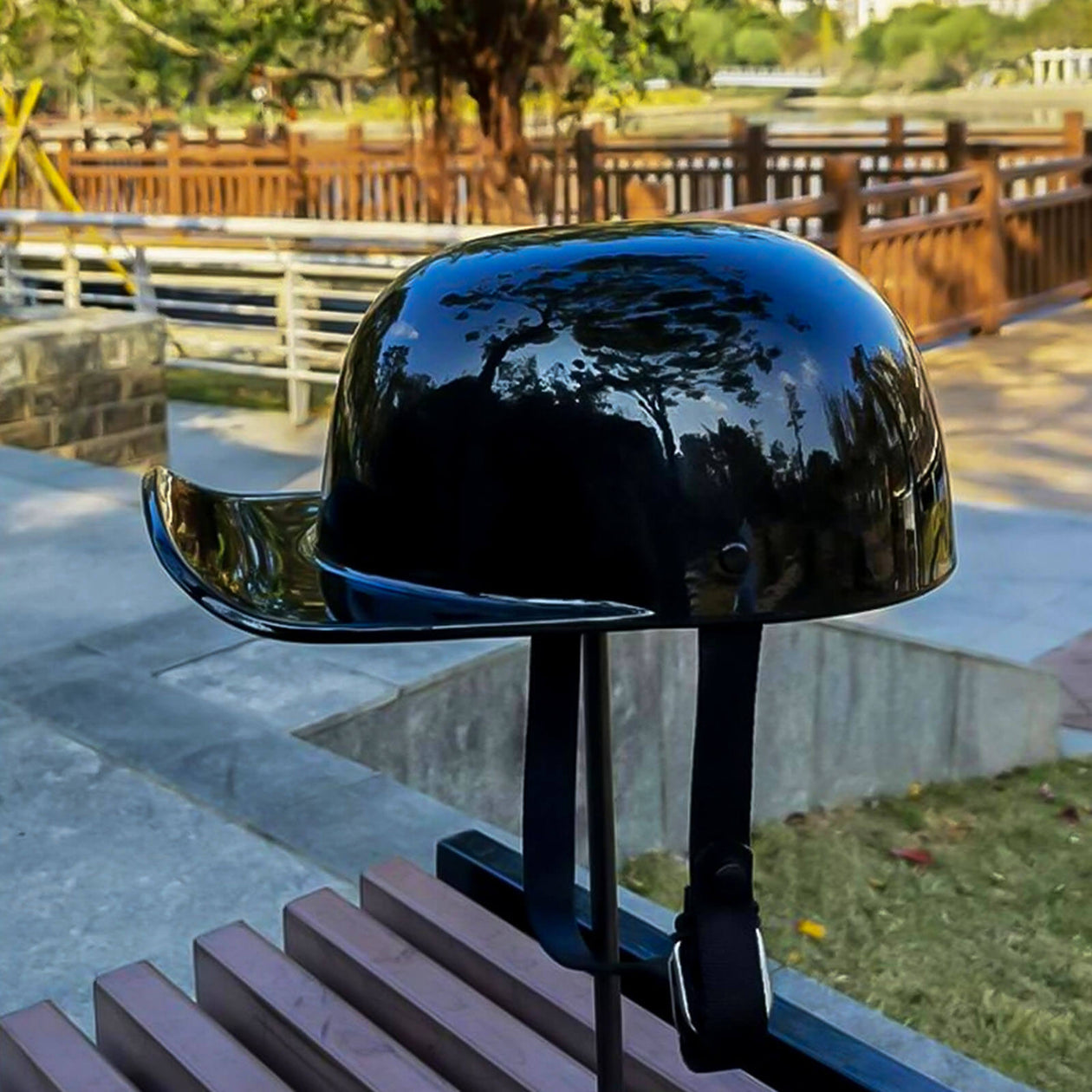 Baseball Cap Motorcycle Helmet
