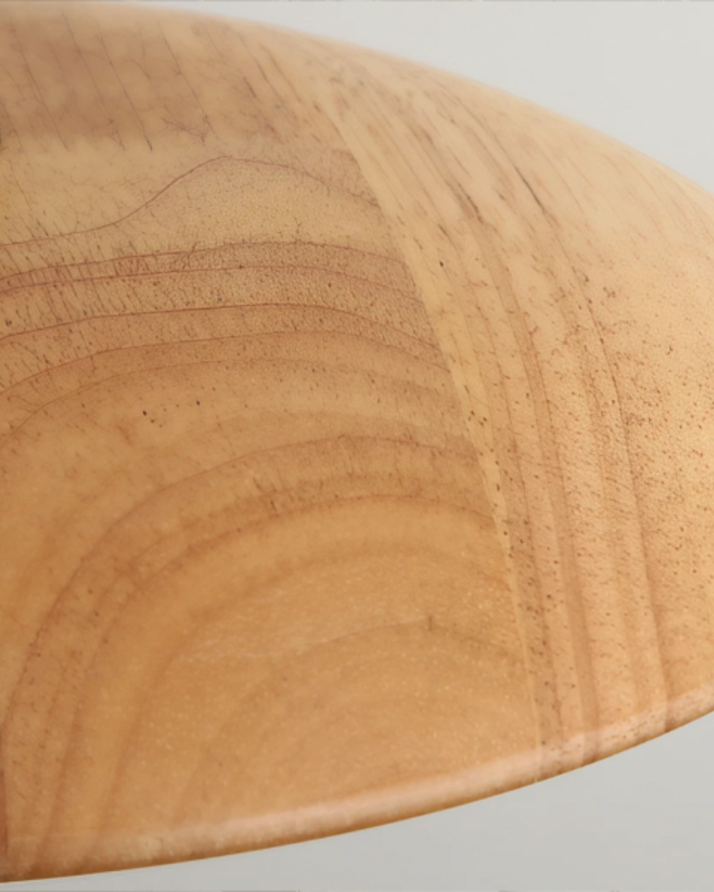 Norumi | Lustră suspendată cu abajur subțire din lemn în stil Japandi Zen | Orntli