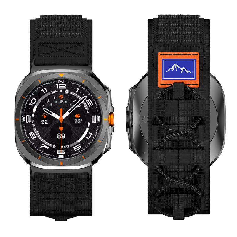 Sangle tactique en nylon extérieure pour Samsung Watch Ultra
