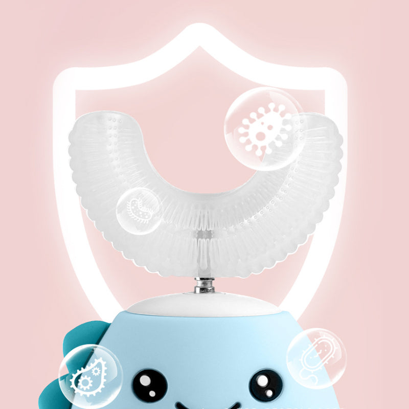 Berus Gigi Elektrik Bentuk U 360 Darjah untuk Kanak-Kanak