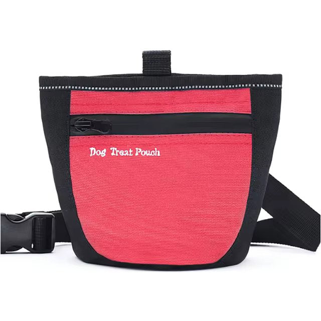 Sac de friandises pour chien avec sangle de taille – Compagnon d'entraînement mains libres pour animaux