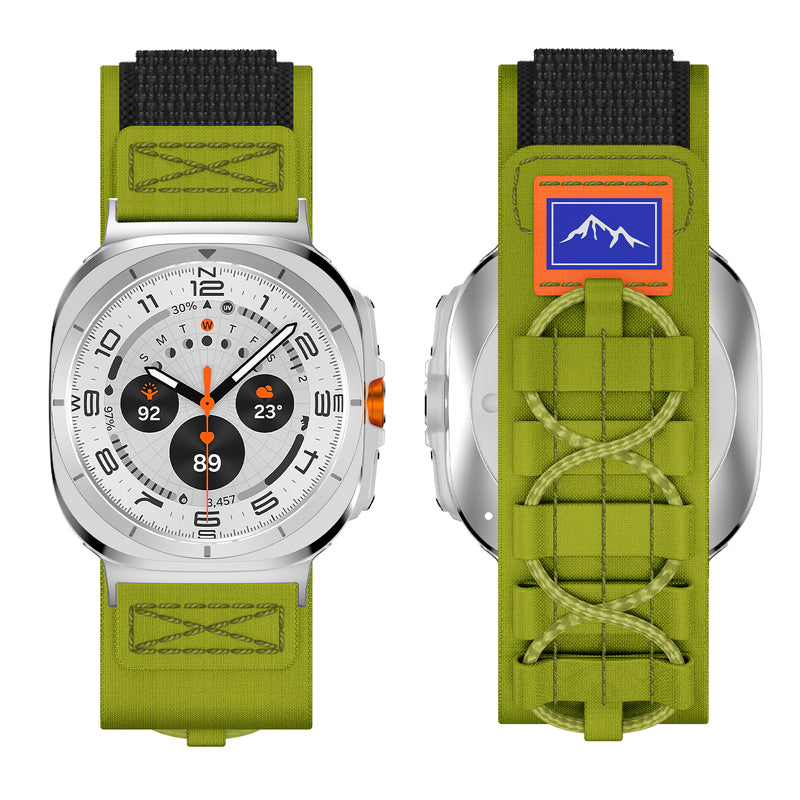 Sangle tactique en nylon extérieure pour Samsung Watch Ultra