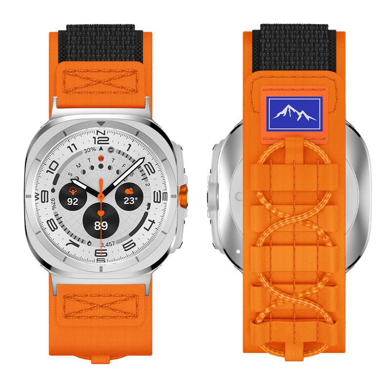 Sangle tactique en nylon extérieure pour Samsung Watch Ultra