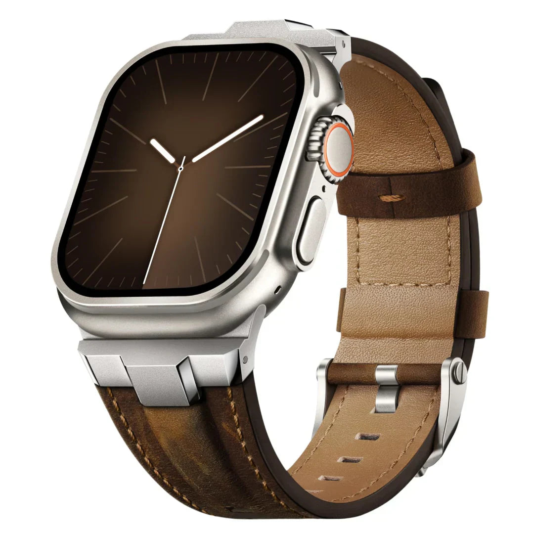 Tali Kulit Pengembaraan Untuk Apple Watch