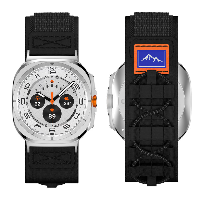 Sangle tactique en nylon extérieure pour Samsung Watch Ultra