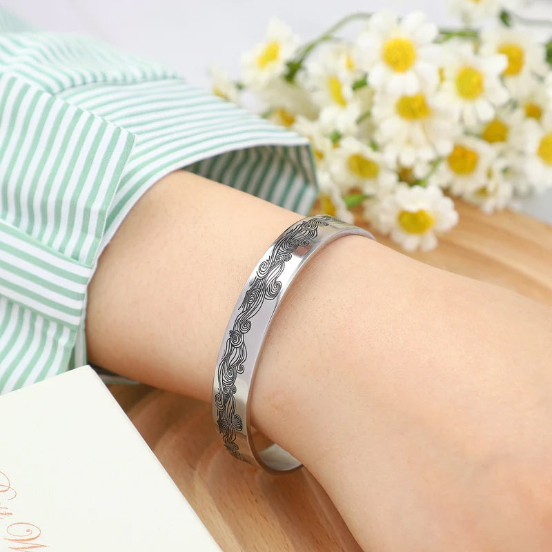 Für meine Tochter Stolz auf dich Liebe Papa Armband von Papa