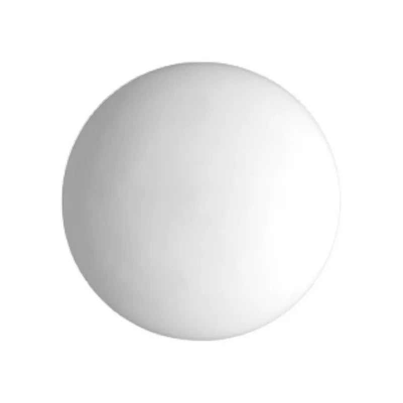 Moderní nástěnná lampa Valentina ve tvaru koule - kovové a skleněné LED svítidlo, žárovka součástí, IP44