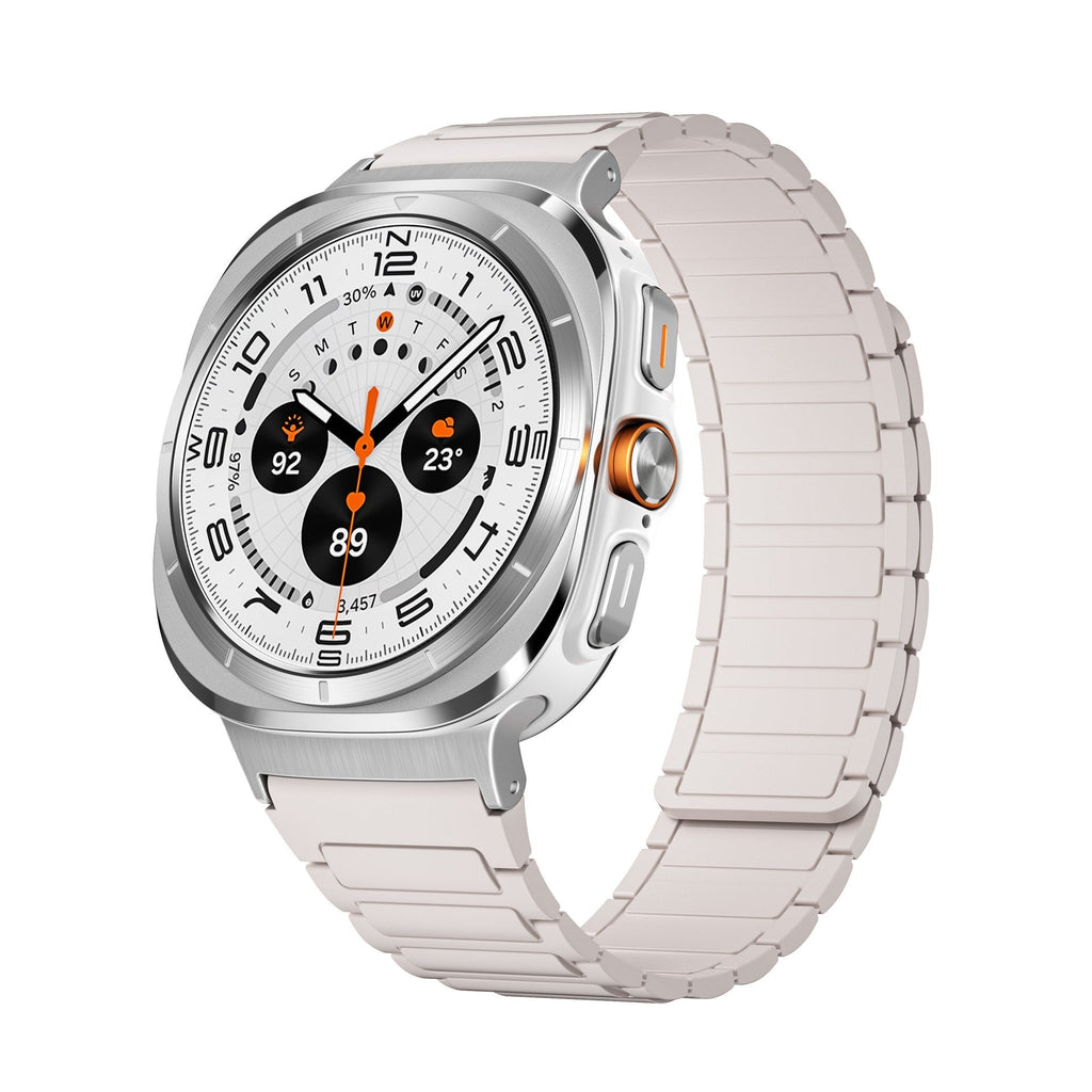 Sports silikon magnetisk rem for Samsung Watch 7 Ultra