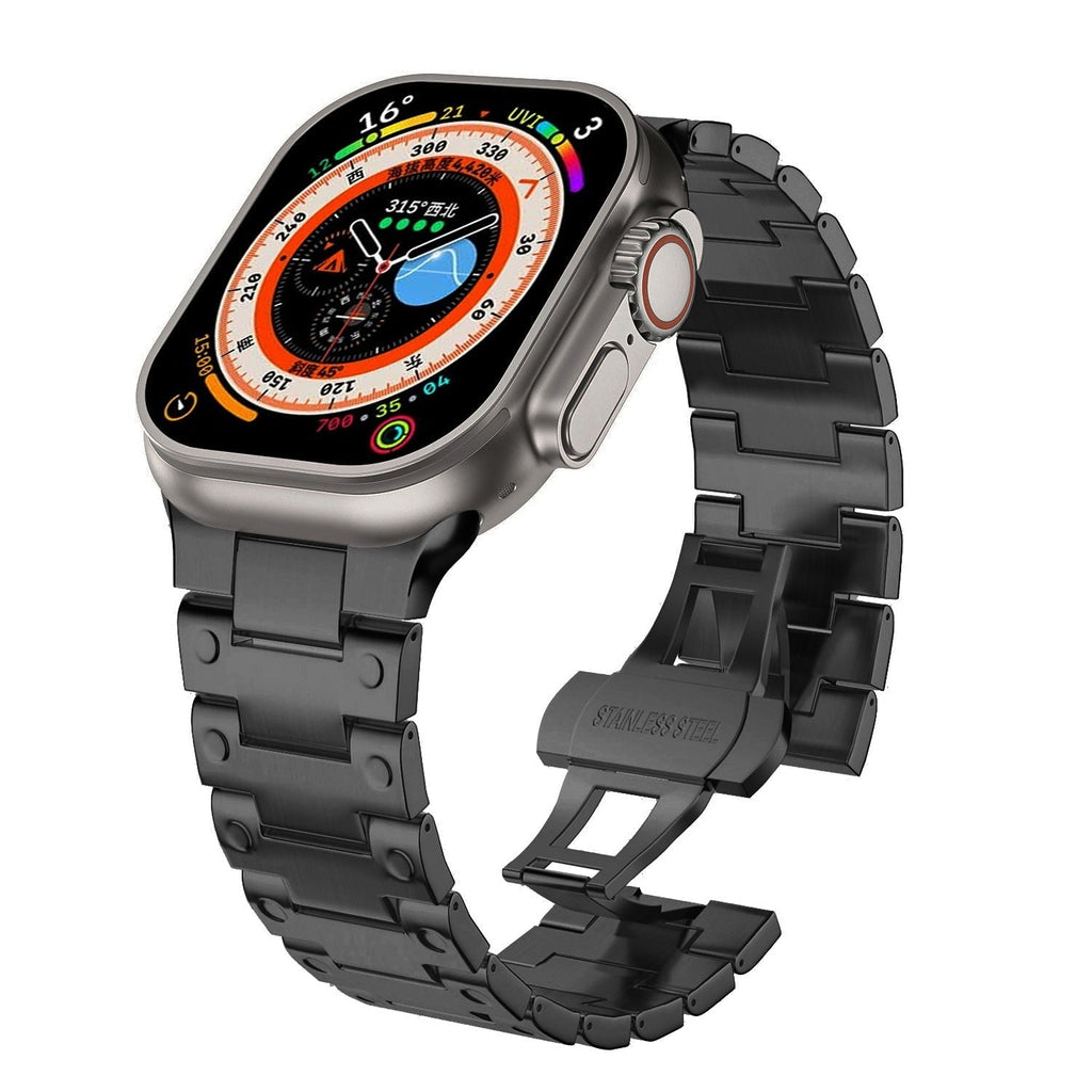 Pulseira Cloud Screw em Aço Inoxidável para Apple Watch