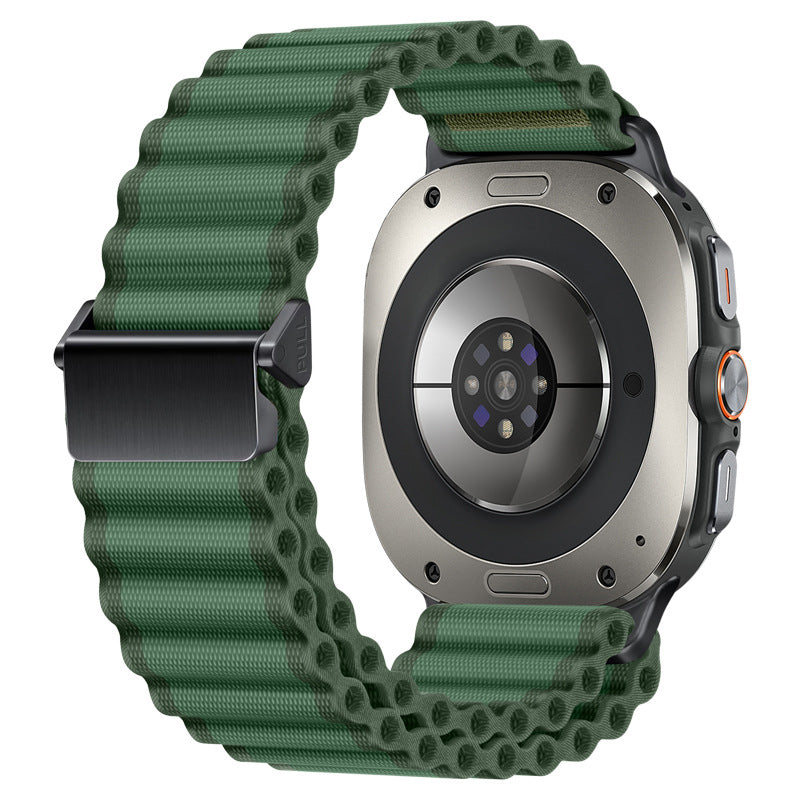 Bracelet tissé tout-terrain pour montre Samsung Ultra