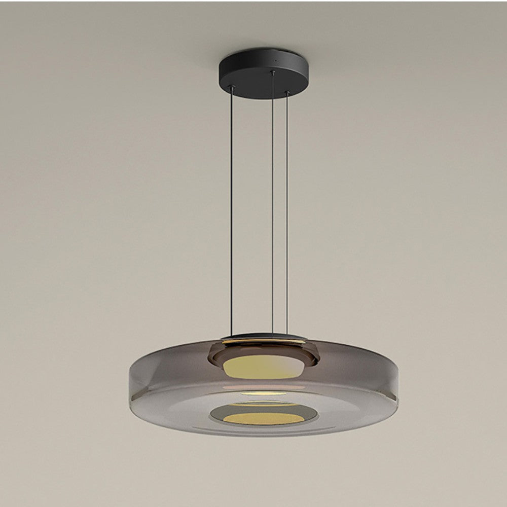 Suspension en verre à plusieurs niveaux Jojo
