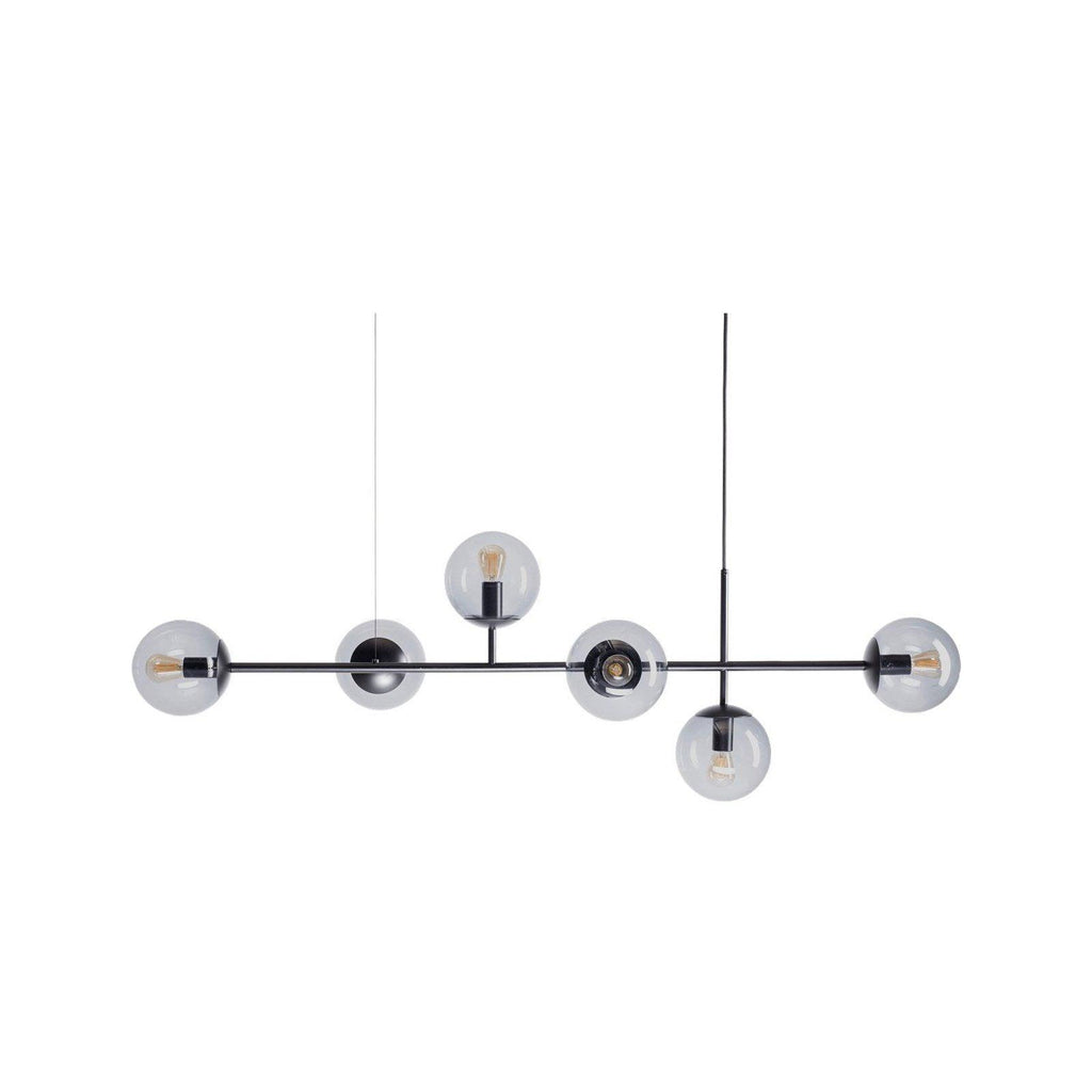 Minimalistische modulaire bolvormige kroonluchter