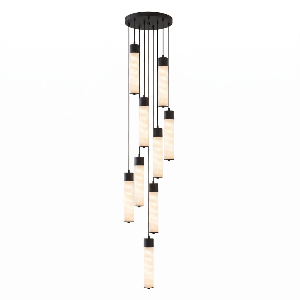 Alabaster Tala Brass Pendant Lamp - Vakkerlight