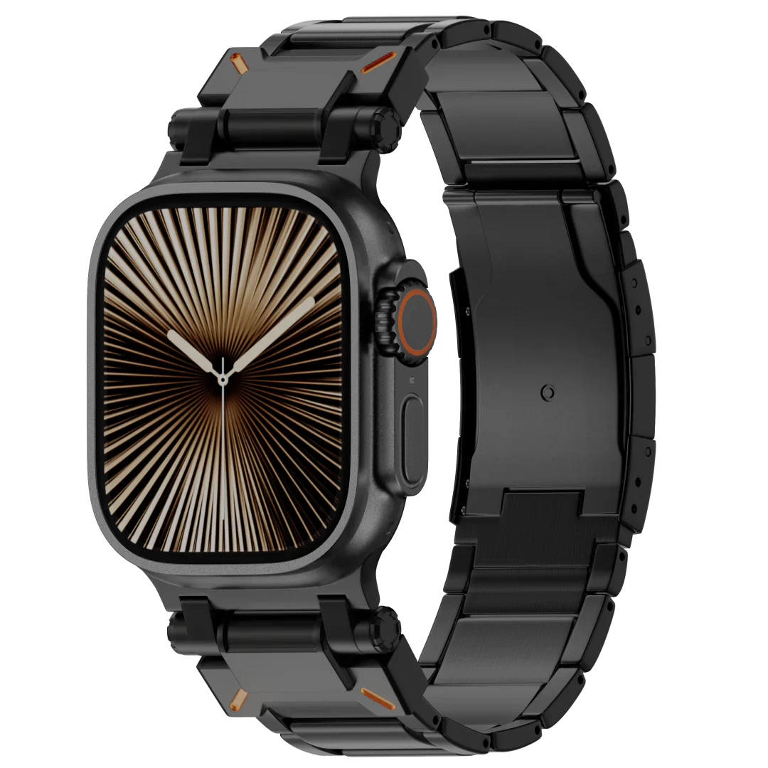Luxe titanium band voor Apple Watch