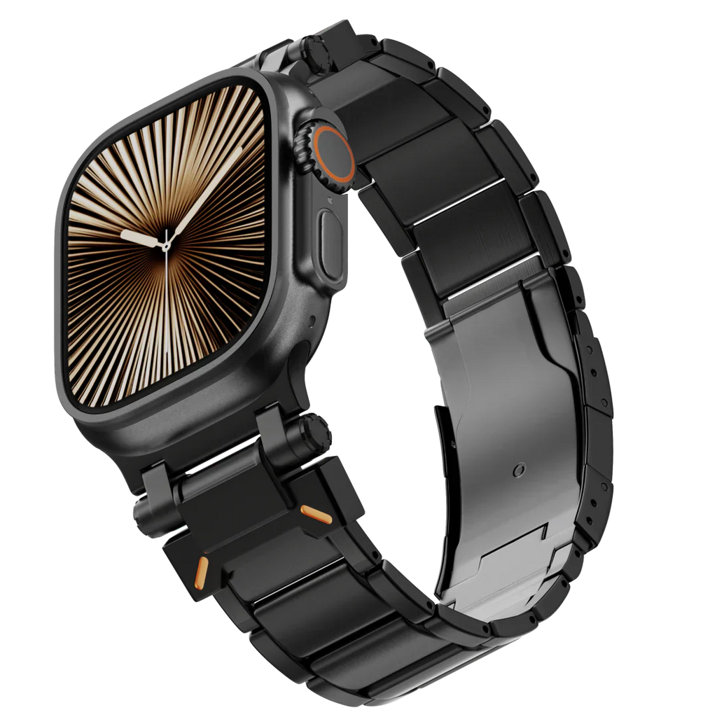 Luxe titanium band voor Apple Watch