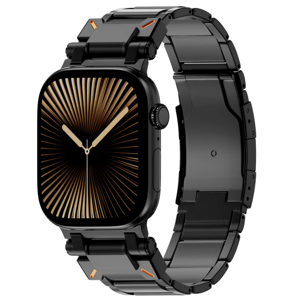 Luxe titanium band voor Apple Watch