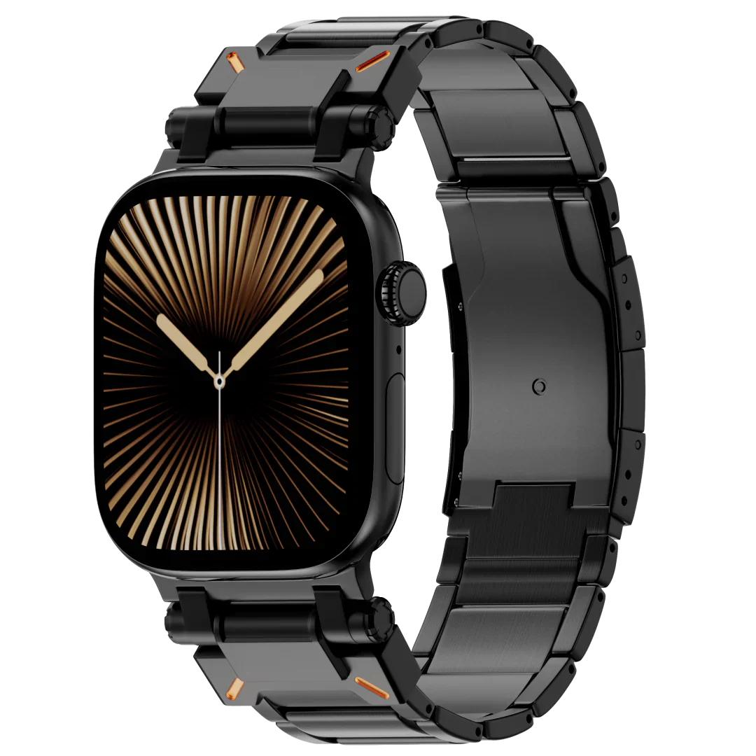 Luxe titanium band voor Apple Watch