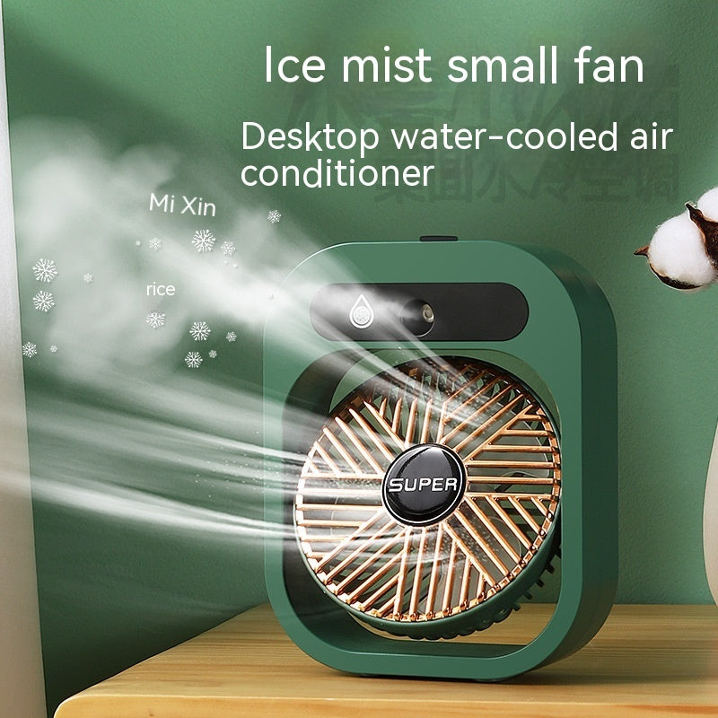 AquaFlow™ - um ventilador portátil de ar condicionado com névoa