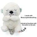 Baby Sleep Otter Plush Doll Breathing Buddy For Gentle Bedtime