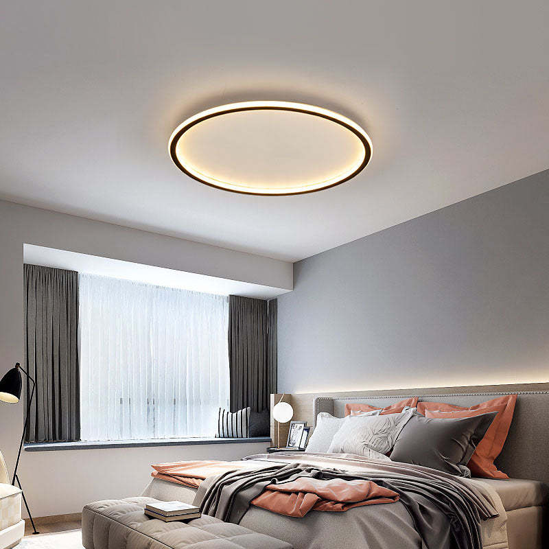 Quasso Flush Mount Ceiling Light Modern LED Round - Neutralighting