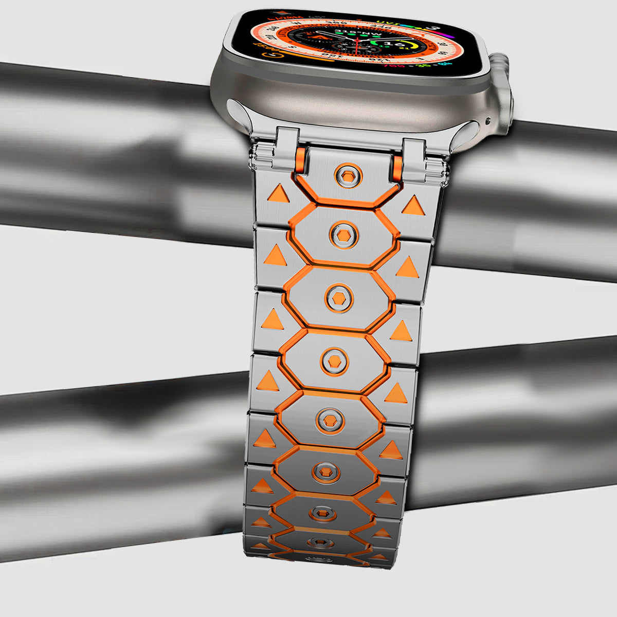 FusionX-titaaninen Apple Watch -rannehihna