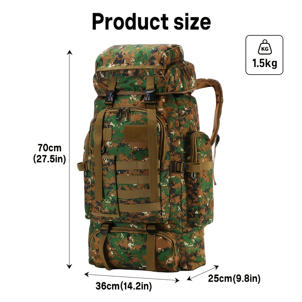 Sac à dos de randonnée tactique 80L