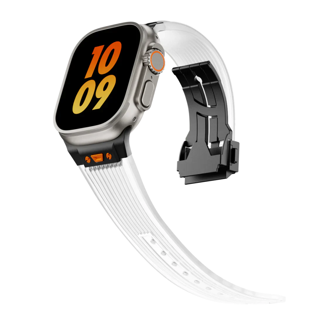 HB99 Transparent silikonarmband för Apple Watch