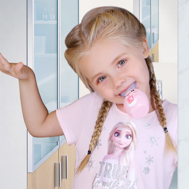 Berus Gigi Elektrik Bentuk U 360 Darjah untuk Kanak-Kanak