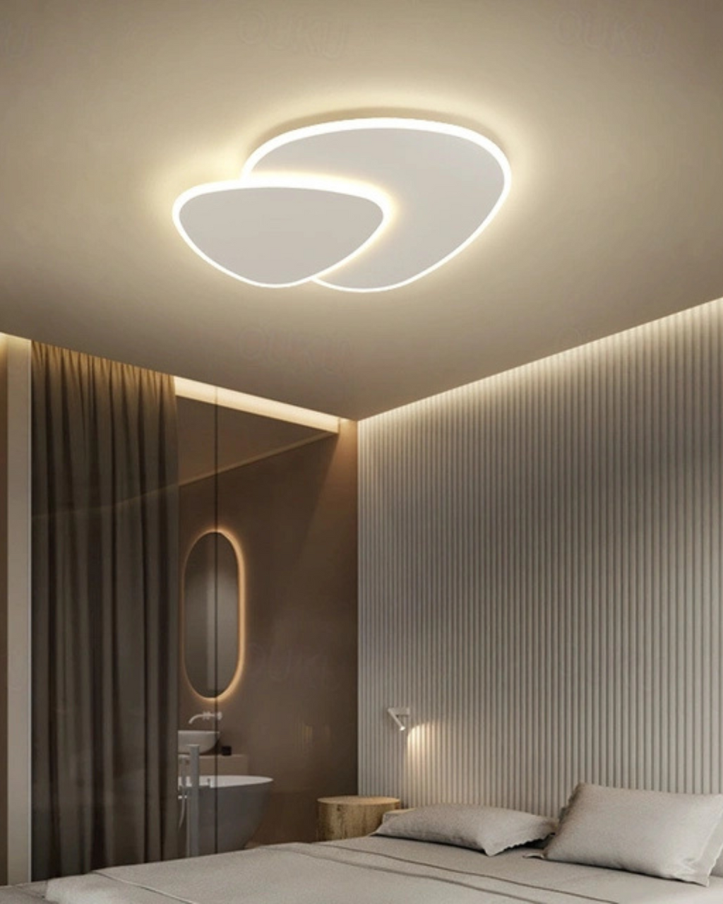 Valora | Modern LED Ceiling Light for Minimalist Interiors | Orntli