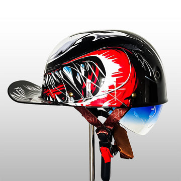 ece motorcycle helmet skullcap PulseCap Riding Baseball Cap Helmet, Stylish And Safe, DOT And App – orntli SportsOutdoors Ring Retention System Bell Helmets Gloss Black Size:Med - Lge (57-61)