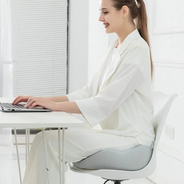 調節可能なメモリーフォーム坐骨痛緩和シートクッション